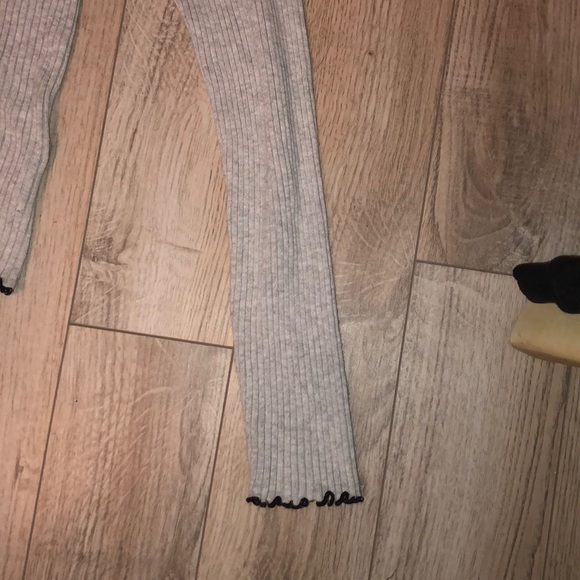 Grey Ribbed Sweater - Picture 2 of 3